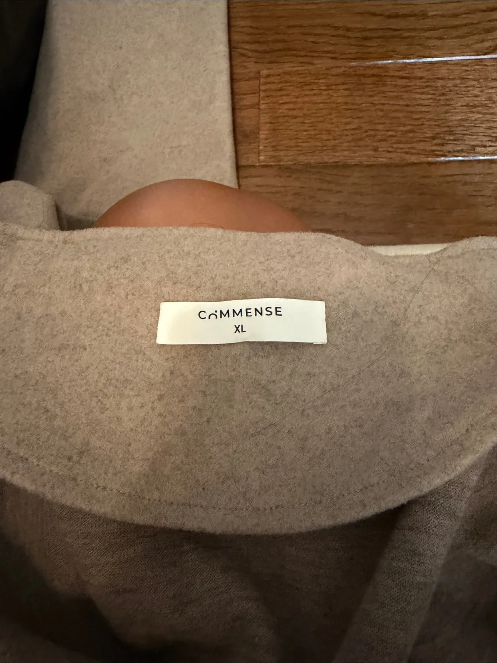 Commense Oversized Button-Down Jacket